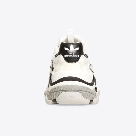 Balenciaga x Adidas Women’s Limited Edition Triple S Platform Sneakers Shoes - Picture 2 of 5